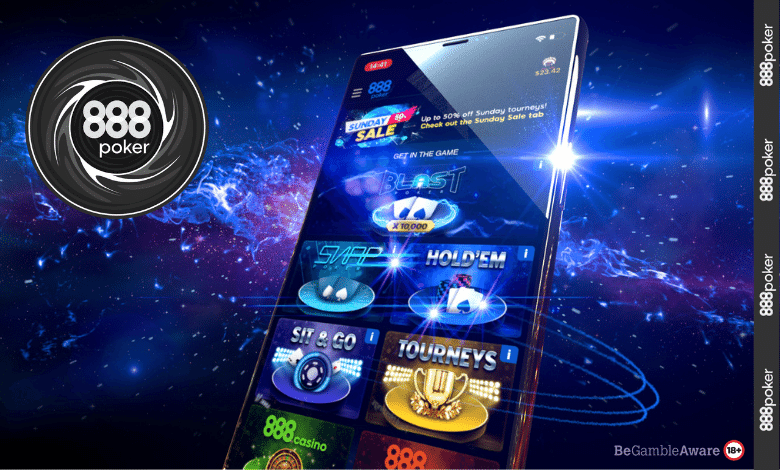 poker app 888poker android IOS