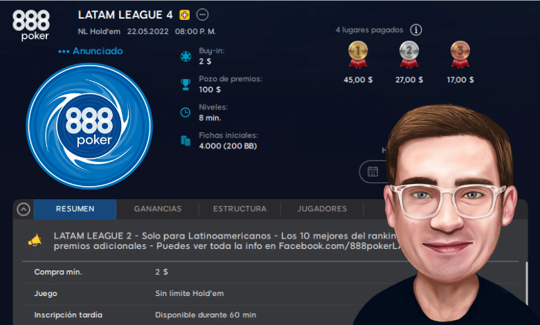 Hoy domingo se define la Latam League en 888poker poker gratis argentina latam league
