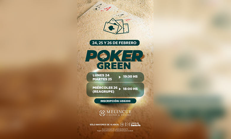 POKER GREEN 1
