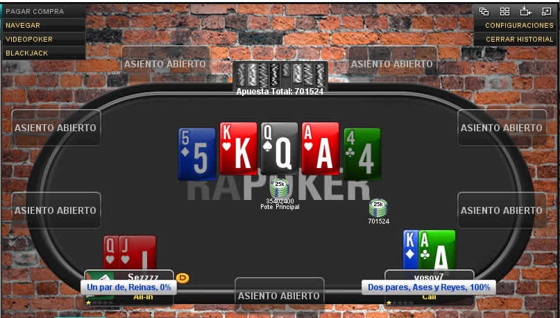 poker pesos mesa final rapoker