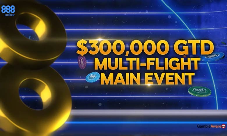 PokerNews Online Championship by 888poker $300000 GTD MULTI-FLIGHT MAIN EVENT