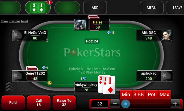 pokerstars cash game analisis mano