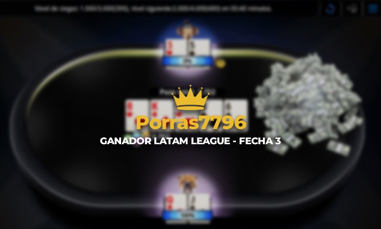 «Porras7796» se llevó la LATAM League 16S Porras7796