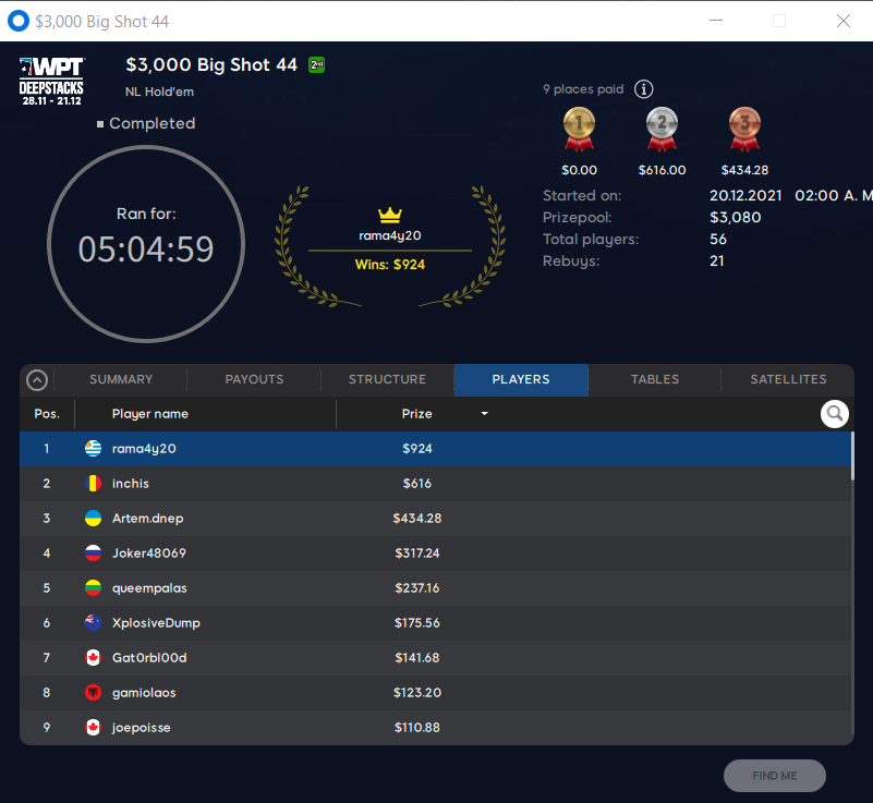 rama4y20 uruguay 888poker