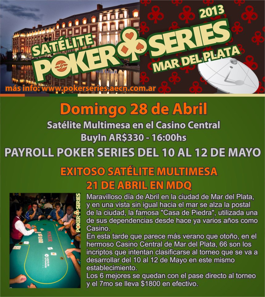 Torneo Poker Mar Del Plata 2019