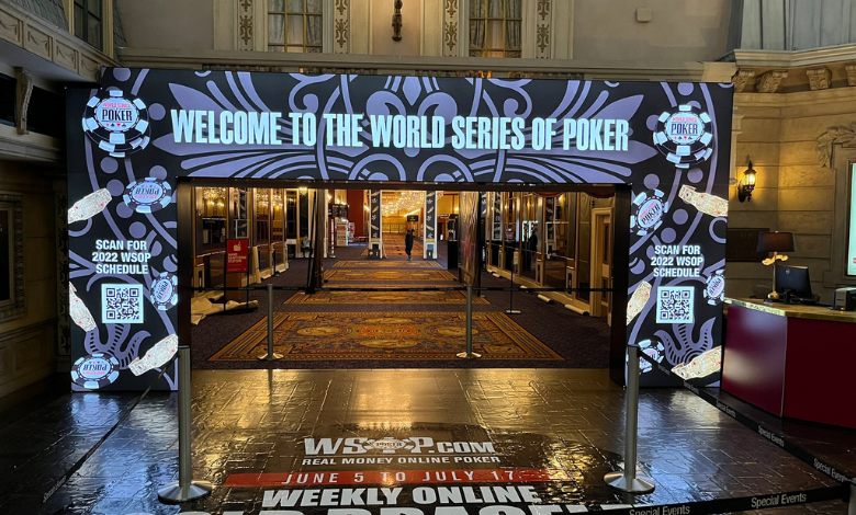 Llegó el día: Comienza la WSOP 2022 en el Strip de Las Vegas strip las vegas