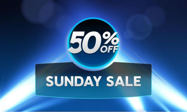 Vuelve el Sunday Sale de 888poker con descuentos del 50% Domingo Sunday Sale