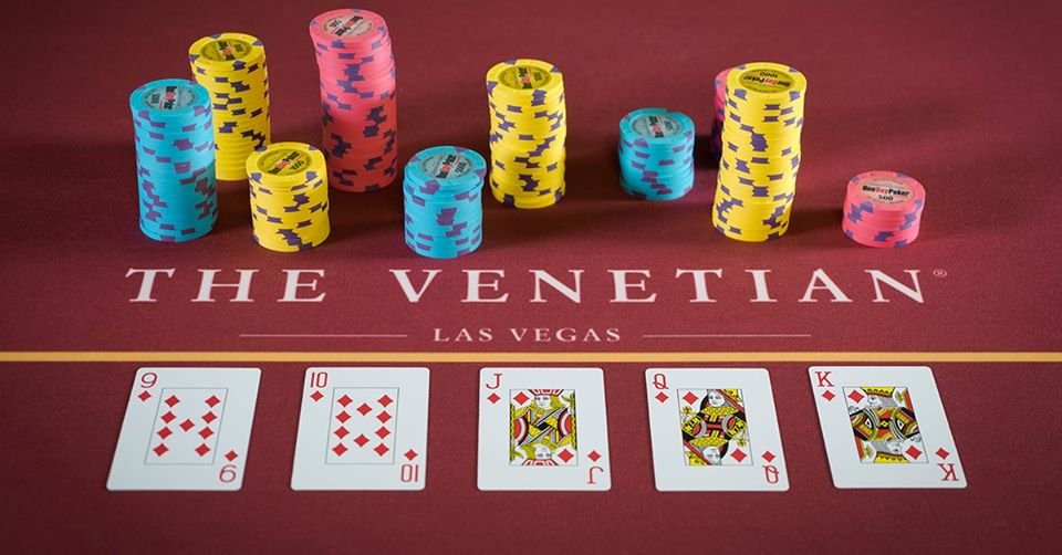 Perdió con escalera de color en el Venetian y ganó u$s 166.000 venetian-board