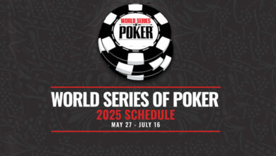 WSOP 2025 SCHEDULE