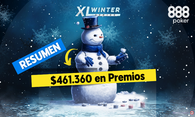 La XL Winter Series de 888poker otorga más de 460.000 dólares. xl winter series 888poker latam freeroll